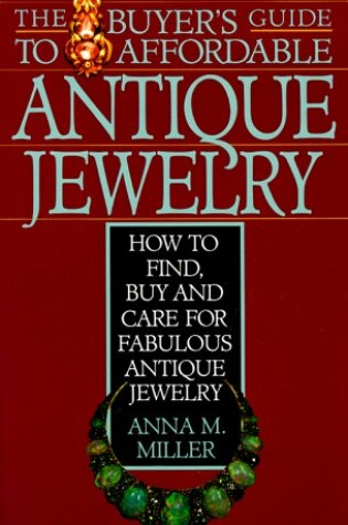 Cover of The Buyer's Guide to Jewelry