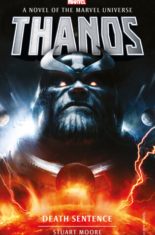 Cover of Marvel novels - Thanos: Death Sentence