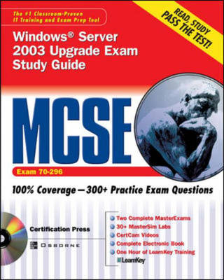 Book cover for Mcse Windows Server 2003 Upgrade Exam Study Guide