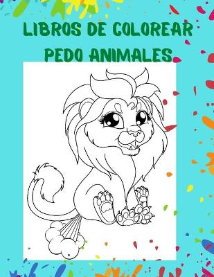 Book cover for Libros de colorear pedo animales