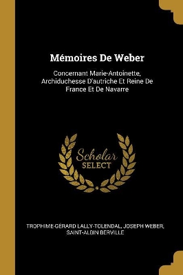 Book cover for M�moires De Weber