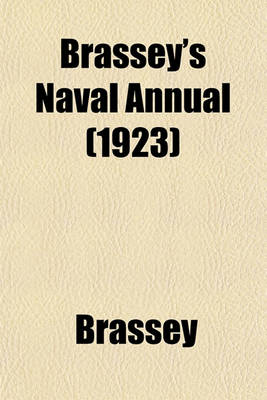 Book cover for Brassey's Naval Annual (1923)