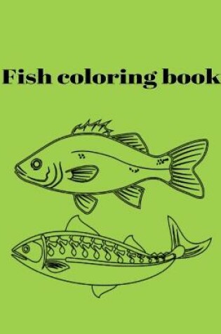 Cover of Fish coloring book