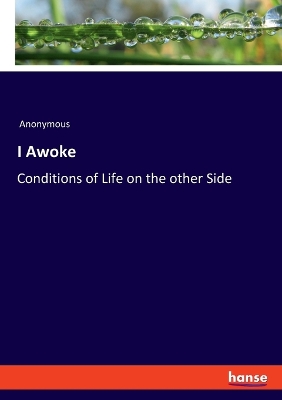 Book cover for I Awoke