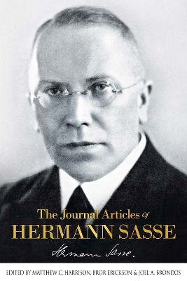 Book cover for The Journal Articles of Hermann Sasse
