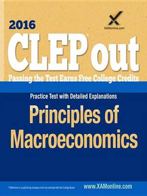 Book cover for CLEP Principles of Macroeconomics