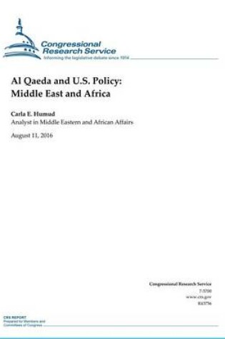 Cover of Al Qaeda and U.S. Policy