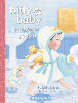Book cover for Bitty Baby Makes a Splash