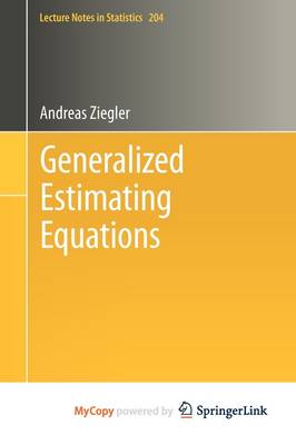 Cover of Generalized Estimating Equations