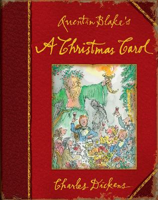 Book cover for Quentin Blake's A Christmas Carol