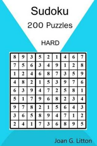 Cover of Sudoku 200 Puzzles Hard