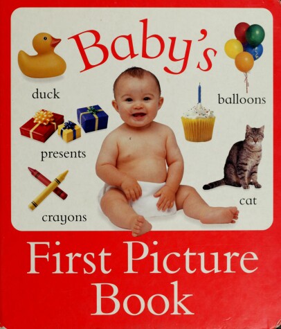 Book cover for Babys First Picture Book