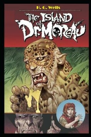 Cover of The Island of Dr. Moreau Annotated Book For Children