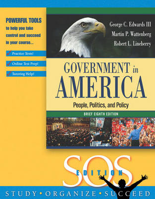 Book cover for Government in America, Brief S.O.S. Edition