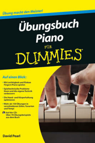 Cover of UEbungsbuch Piano fur Dummies