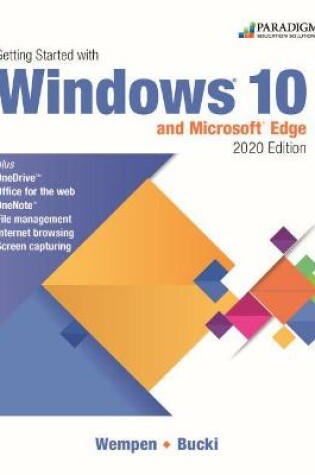 Cover of Getting Started with Windows 10 and Microsoft Edge, 2020 Edition
