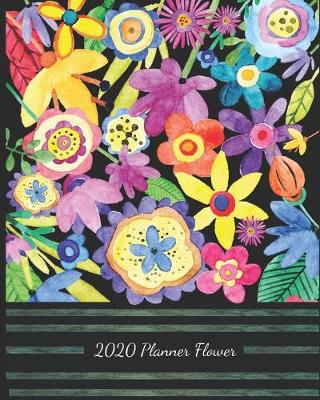 Book cover for 2020 Planner Flower