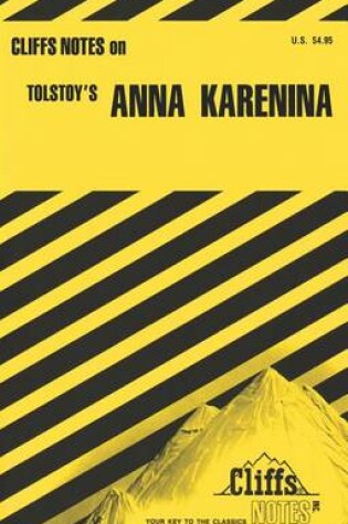Cover of Cliffsnotes on Tolstoy's Anna Karenina