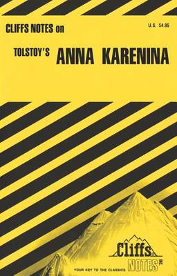 Book cover for Cliffsnotes on Tolstoy's Anna Karenina