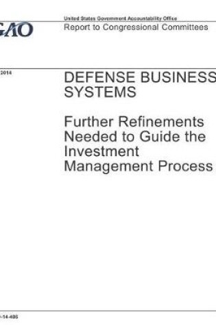 Cover of Defense Business Systems