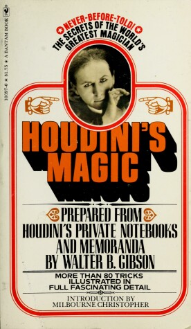 Book cover for Houdini's Magic