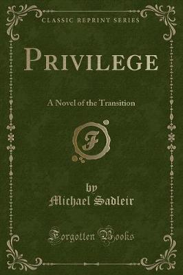 Book cover for Privilege