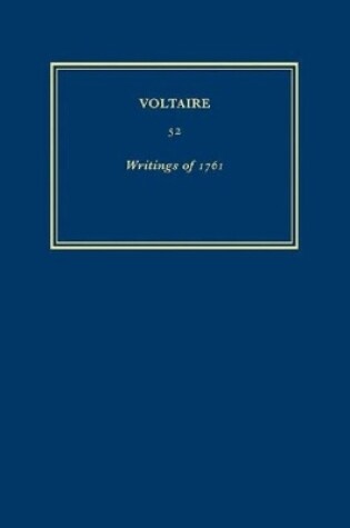 Cover of Complete Works of Voltaire 52