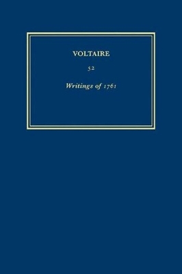 Cover of Complete Works of Voltaire 52