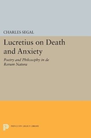 Cover of Lucretius on Death and Anxiety