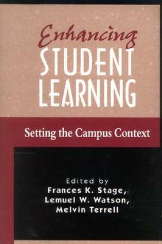 Cover of Enhancing Student Learning