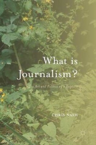 Cover of What is Journalism?