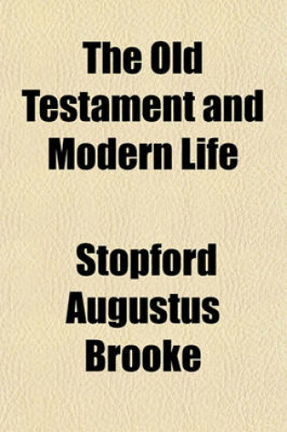 Cover of The Old Testament and Modern Life