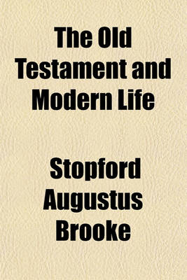 Book cover for The Old Testament and Modern Life