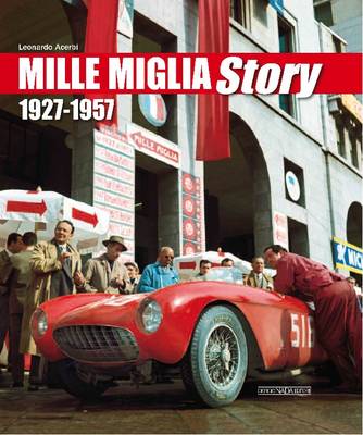 Book cover for Mille Miglia Story 1927-1957