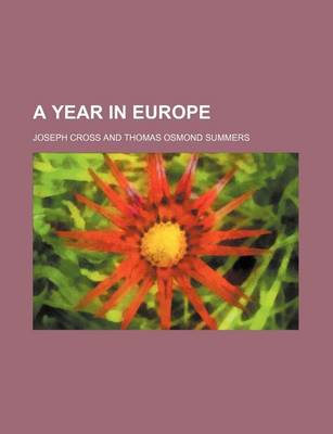 Book cover for A Year in Europe