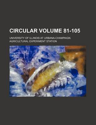 Book cover for Circular Volume 81-105