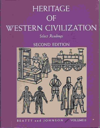 Book cover for Heritage of Western Civilization, 2