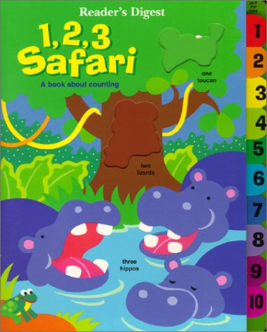 Book cover for 1,2,3, Safari! a Book about Counting