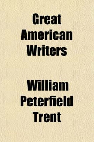 Cover of Great American Writers