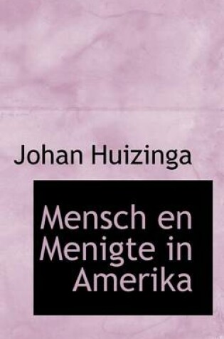 Cover of Mensch En Menigte in Amerika