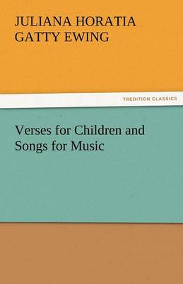 Book cover for Verses for Children and Songs for Music