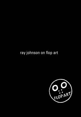 Book cover for Ray Johnson on Flop Art