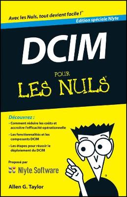 Book cover for DCIM for Dummies, Nlyte Special Edition, French (Custom)