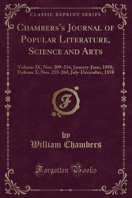 Book cover for Chambers's Journal of Popular Literature, Science and Arts