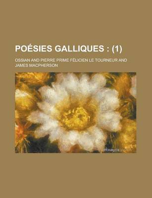 Book cover for Poesies Galliques (1)