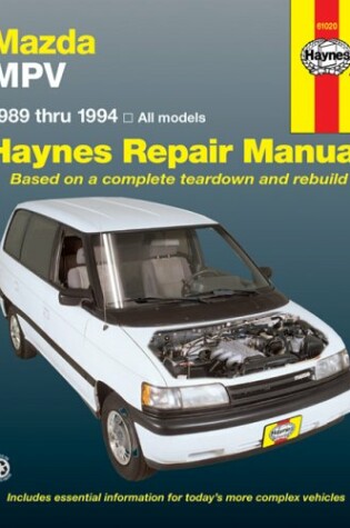 Cover of Mazda MPV (1989-1994) Automotive Repair Manual