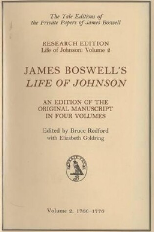 Cover of James Boswell's "Life of Johnson"