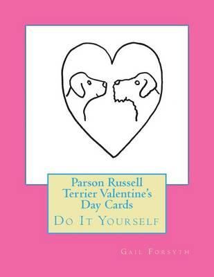 Book cover for Parson Russell Terrier Valentine's Day Cards