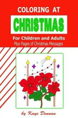 Cover of Coloring at Christmas