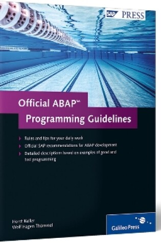 Cover of Official ABAP Programming Guidelines